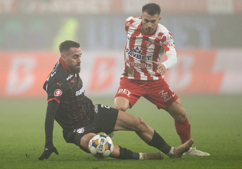 UTA a pus-o la respect pe Dinamo, care ratează șansa de a urca pe primul loc în Superliga