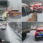 Trafic de coșmar pe Valea Oltului: Coloane de kilometri din cauza unor TIR-uri blocate pe șosea (Video)