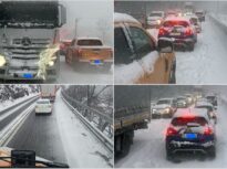 Trafic de coșmar pe Valea Oltului: Coloane de kilometri din cauza unor TIR-uri blocate pe șosea (Video)