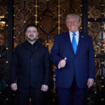 Reacția lui Zelenski după ce a fost întrebat la Brukelles dacă Trump îl folosește drept „țap ispășitor”. Răspunsul a stârnit hohote de râs (Video)