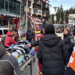 Accident grav pe pârtie la Predeal: O femeie a leșinat, după ce a fost lovită de o sanie