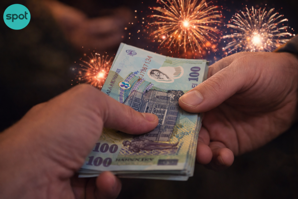 Cum „ard” primăriile bani de Revelion: aproape 1.800 de euro minutul de artificii