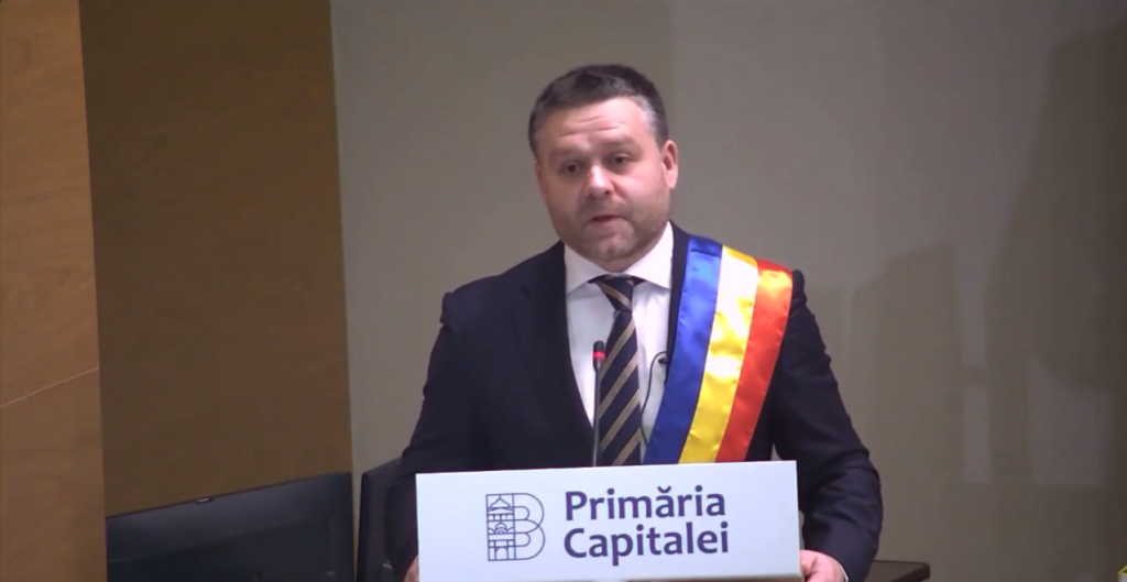 Ciucu e noul primar general al Capitalei: Situația financiară nu e bună. Dar va urma o perioadă interesantă. Fructuoasă și bună pentru București (Video)
