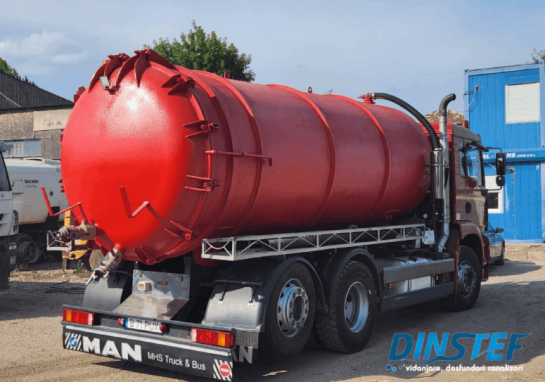 Când e vorba de desfundare de canalizări în București poți conta pe DINSTEF