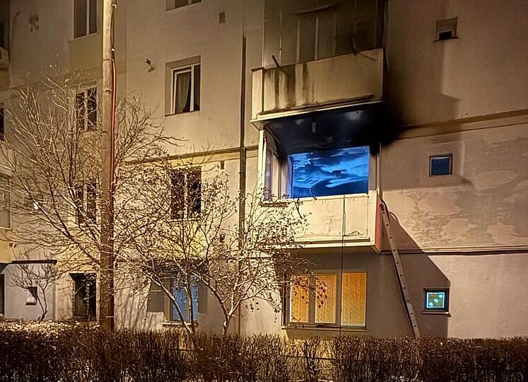 Explozie în noaptea de Crăciun într-un bloc din Onești