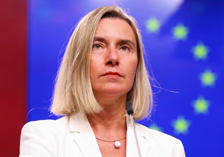Federica Mogherini, eliberată după ce a fost pusă sub acuzare pentru fraudă și corupție în achiziții publice