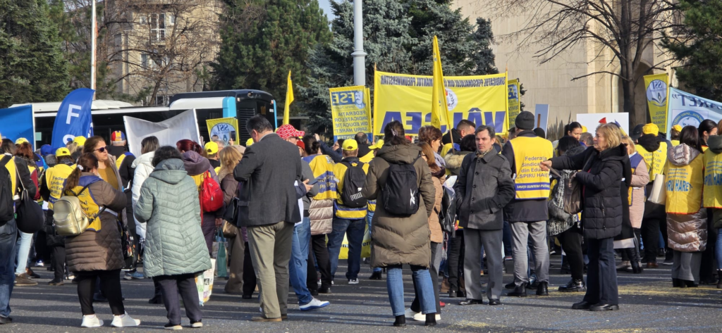 protest profesori 10 dec 2025 Guvern