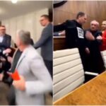 Încăierare în parlamentul Slovaciei. Deputații s-au certat violent după adoptarea unei legi privind denunțătorii (Video)
