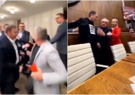Încăierare în parlamentul Slovaciei. Deputații s-au certat violent după adoptarea unei legi privind denunțătorii (Video)