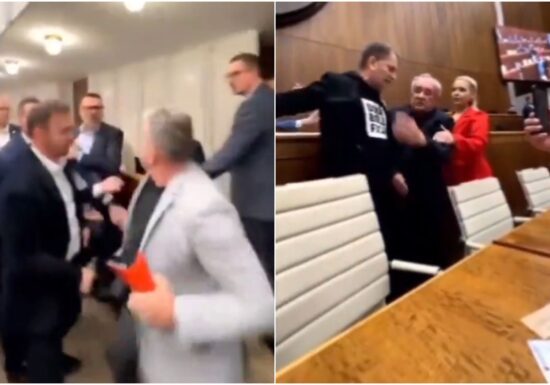 Încăierare în parlamentul Slovaciei. Deputații s-au certat violent după adoptarea unei legi privind denunțătorii (Video)