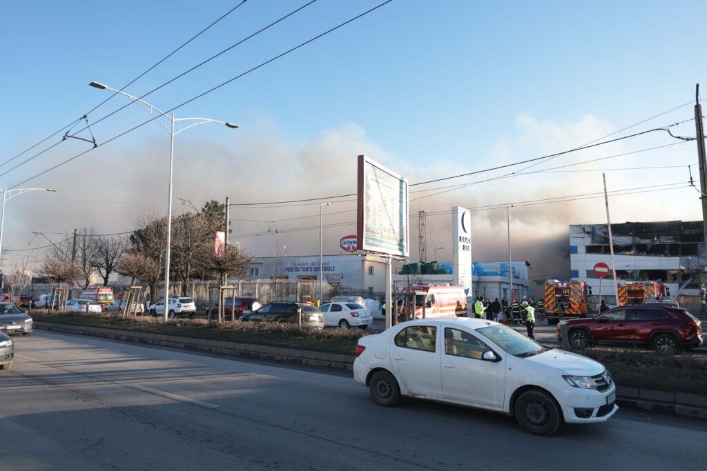 incendiu Iuliu Maniu fum