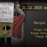 Marș memorial pentru victimele Revoluției din 1989, duminică seara, în București. Organizatorii cer „Justiție, nu corupție”