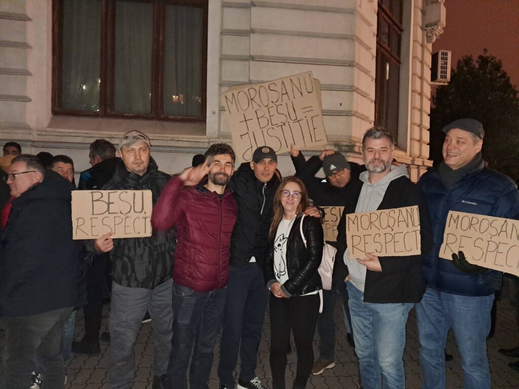 Judecătoarea Sorina Marinaș, după protestul de la Craiova: Au fost magistrați, avocați, studenți, copii. S-a strigat „Moroșanu nu uita, strada e de partea ta!”