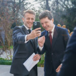 Imaginile zilei: Video selfie în limba română cu Macron și Nicușor Dan