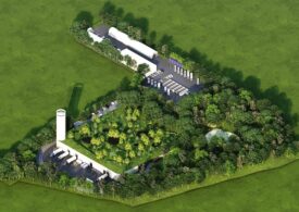 Cum va arăta stația de sortare a deșeurilor semiîngropată care se construiește în Sectorul 6. Va fi înconjurată de o pădure urbană (Foto)