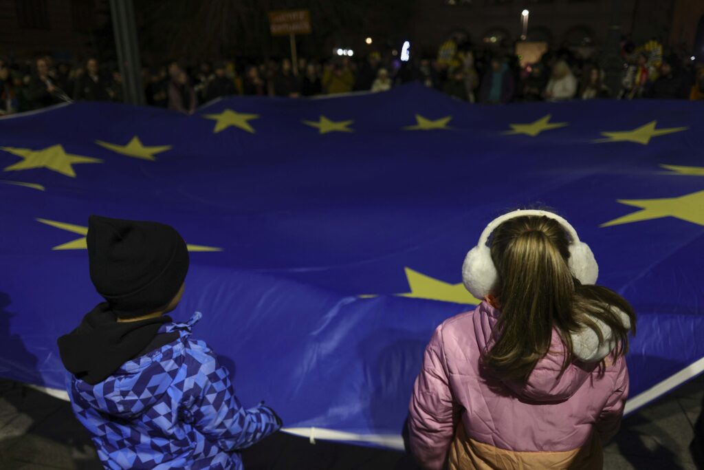 steag UE protest Justiție ziua 5