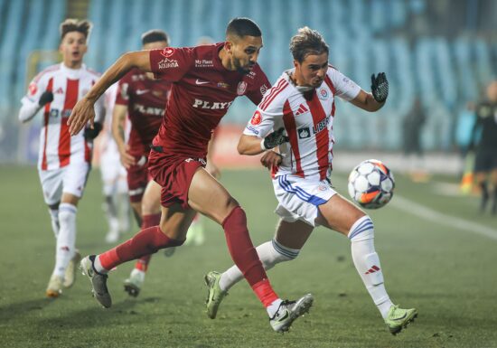 CFR Cluj o învinge chinuit pe Oțelul și se apropie de FCSB în clasament