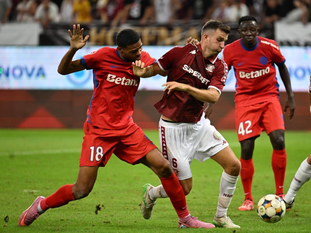 Regretul lui Malcom Edjouma după experiența de la FCSB: „Plec cu capul sus”