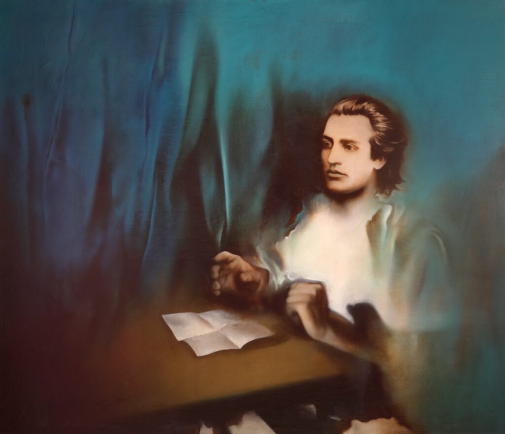 Art Safari New Museum deschide, din 26 martie, expoziția „R: Eminescu. Poetul rațional”, o lectură vizuală a marelui artist național