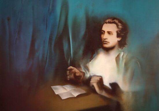 Art Safari New Museum deschide, din 26 martie, expoziția „R: Eminescu. Poetul rațional”, o lectură vizuală a marelui artist național