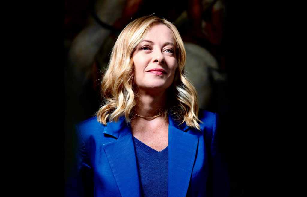 Scandal în Italia: Înger cu chipul premierului Giorgia Meloni într-o bazilică (Foto)