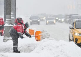 Moscova, cea mai abundentă ninsoare din ultimii 200 de ani