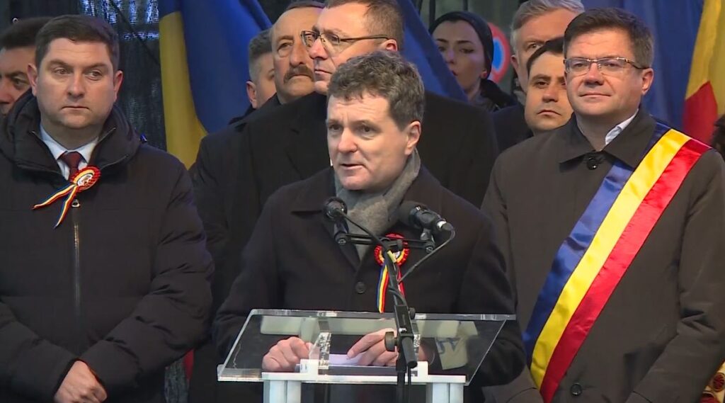 Nicușor Dan, huiduit și la Iași de Ziua Unirii. Președintele a adresat o rugămite și două întrebări și a zis că e optimist pentru România (Video)