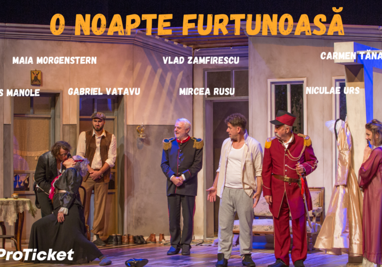 Maia Morgenstern, Marius Manole, Carmen Tănase, Constantin Cotimanis, pe scenele din București și Cluj la mijloc de februarie