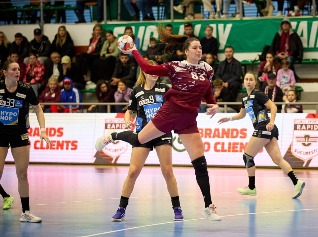 Rapid București, victorie mare în grupa de EHF European League