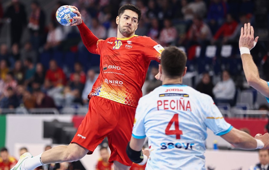 România pierde dramatic cu Macedonia de Nord la Campionatul European de handbal masculin