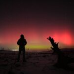 Imagini spectaculoase cu aurora boreală văzută din România. Un nor gigantic de plasmă se îndreaptă spre Pământ (Foto & Video)