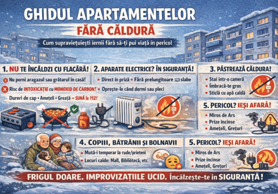 Ghid de supraviețuire în apartamentele cu calorifere reci