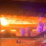 Momentul în care izbucnește incendiul teribil din Crans-Montana. Flăcările au pornit de la tavan, zeci de oameni au murit (Foto)