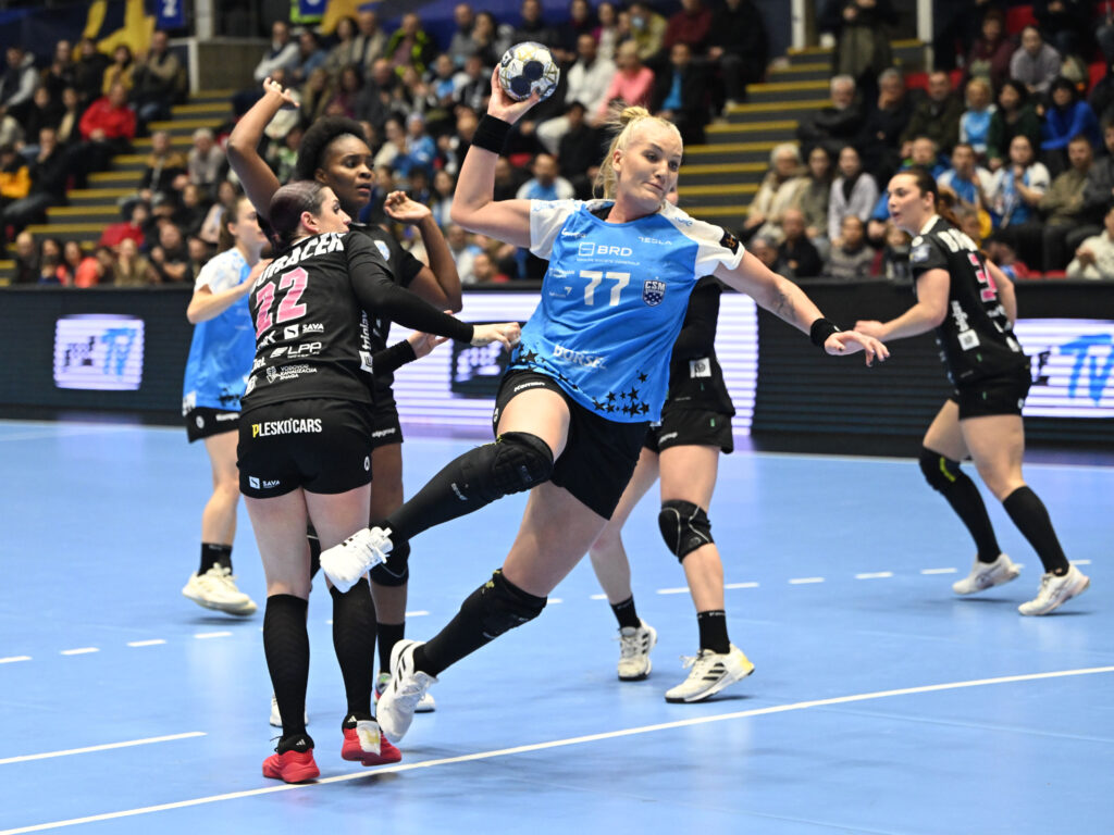 CSM București, prestație de Final Four cu Brest, în Champions League