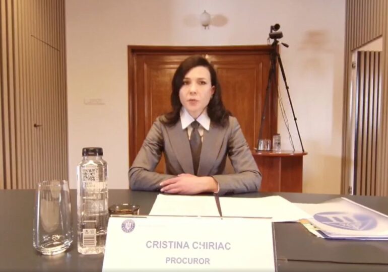 Cristina Chiriac, candidată la șefia Parchetului General, propune reducerea stocului de dosare prin acorduri de recunoaștere a vinovăției (Video)