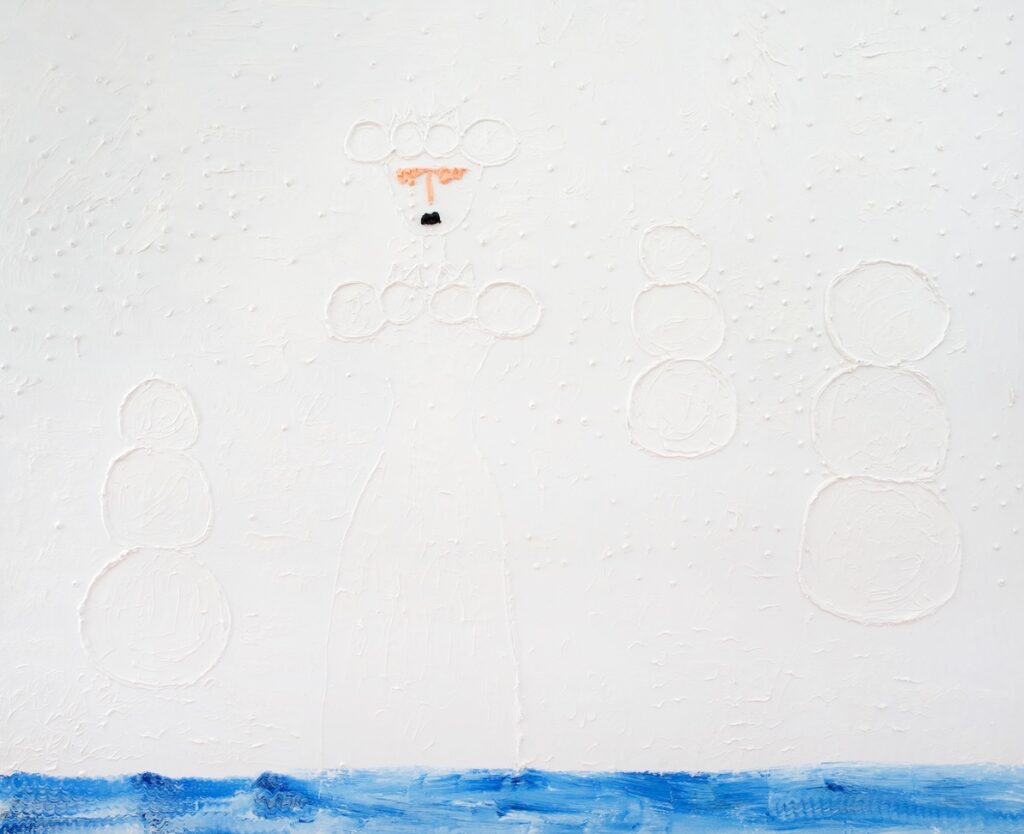 Ecaterina Vrana, Contesa albă cu oameni albi de z