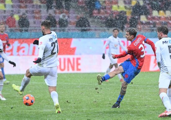FCSB câștigă pe un viscol aprig și mai are de doi bani speranță pentru play-off