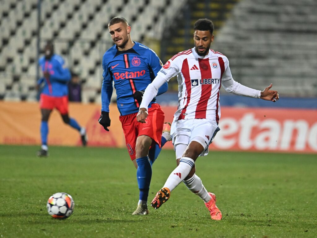 FCSB o umilește pe Oțelul Galați și intră cu drepturi depline în lupta la play-off