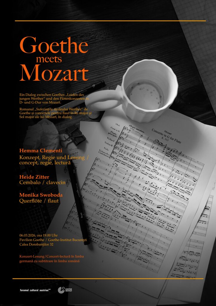 Poster Mozart Goethe Buk