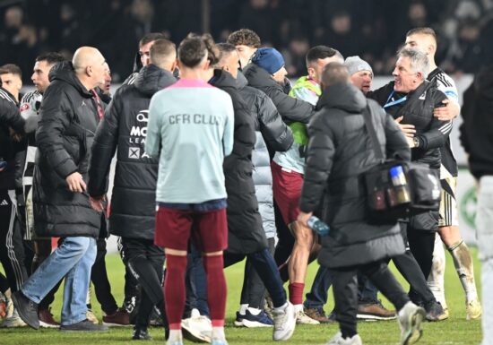 Decizia luată de Comisia de Disciplină a FRF după incidentele de la CFR Cluj - U Cluj
