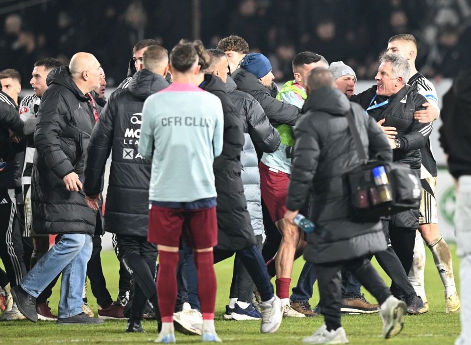 Decizia luată de Comisia de Disciplină a FRF după incidentele de la CFR Cluj – U Cluj