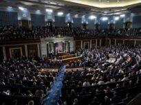 Jumătate dintre democrații din Congres au boicotat discursul lui Trump. Și-au făcut propriul eveniment aproape de Capitoliu (Video)