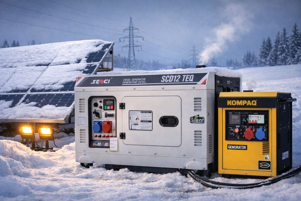 Când energia devine imprevizibilă: backup cu generator pentru casă, șantier și sisteme fotovoltaice