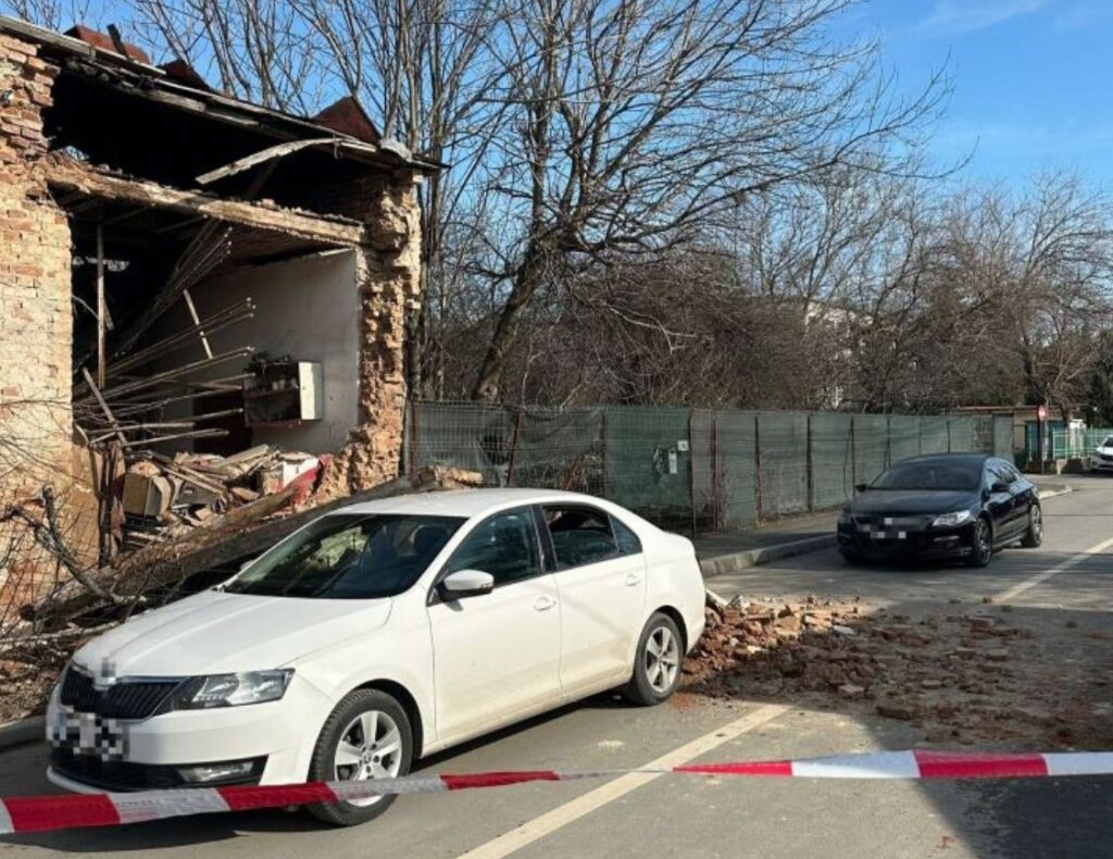 casă căzută Giurgiu