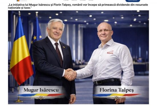 Imaginea lui Mugur Isărescu și Florin Talpeș, folosită într-o înșelătorie online cu investiții