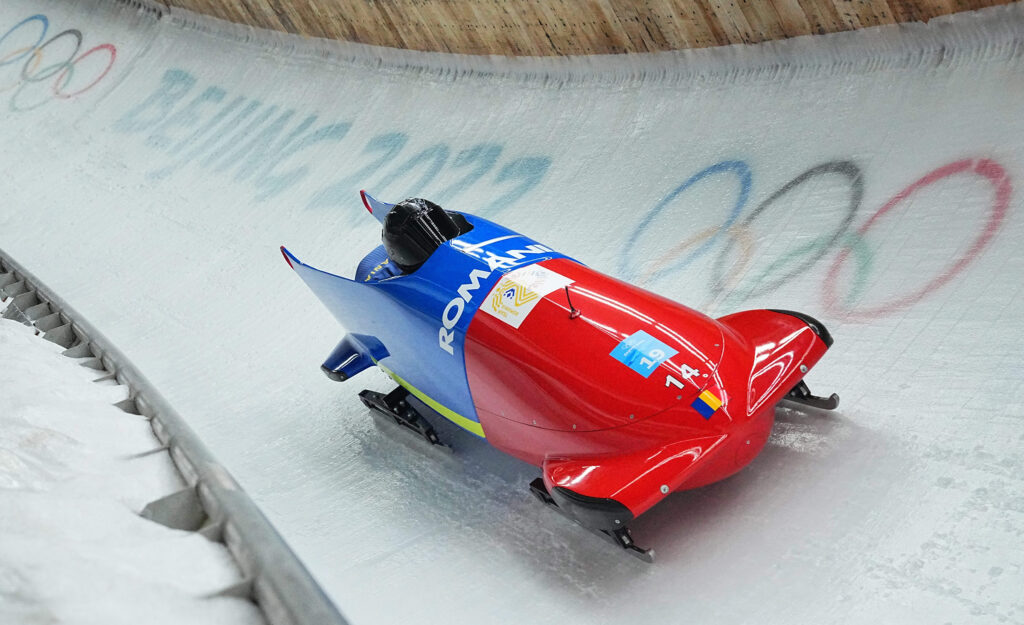 Jocurile Olimpice 2026: Românii Mihai Tentea și George Iordache, locul cinci, după două manșe, la bob