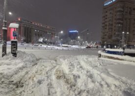 Cod roșu de ninsori abundente în București și Ilfov. Mesaj Ro-Alert transmis populației