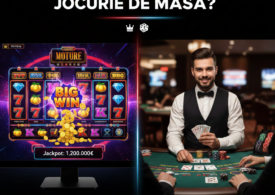 Sloturi sau jocuri de masă?