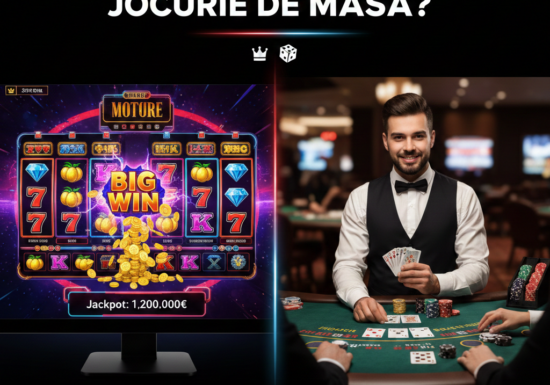 Sloturi sau jocuri de masă?