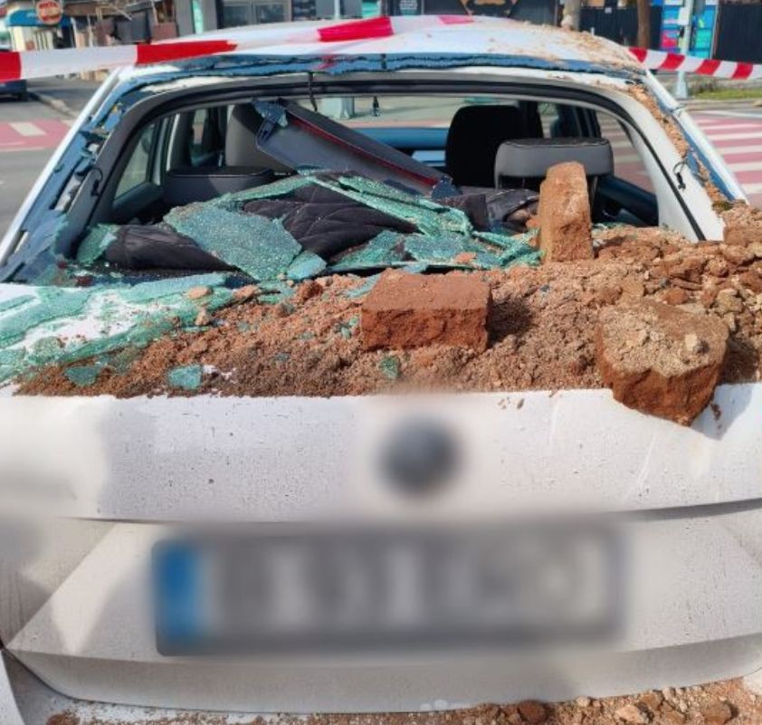 mașină avariată Giurgiu